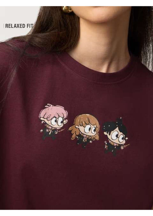 Playful Trio Graphic Relaxed Tee